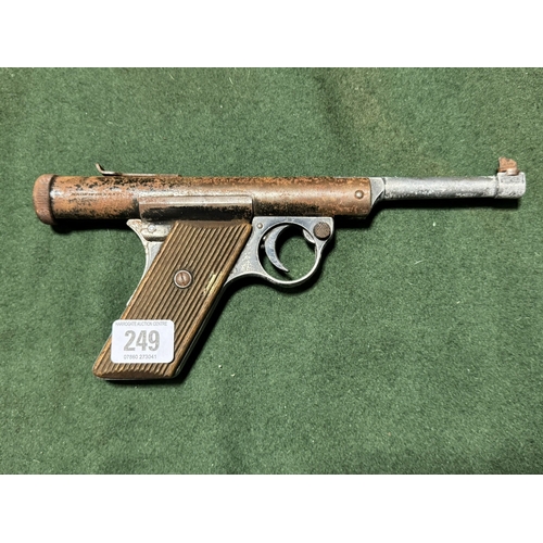 249 - HAENEL MODEL 26.177 AIR PISTOL DATED 1951