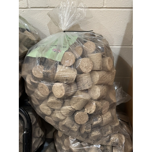 28 - 40KG BAG OF PREMIUM KILLINGHALL HARDWOOD BRIQUETTES