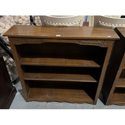 33 - JAYCEE FURNITURE OAK BOOKCASE