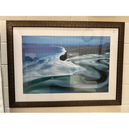 3 - ”DREAMS OF AUSTRALIA”SERIES FRAMED PICTURE OF WHITSUNDAY ISLANDS