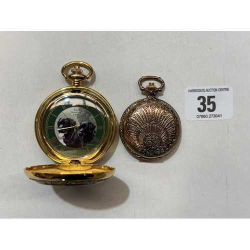 35 - TWO POCKET WATCHES