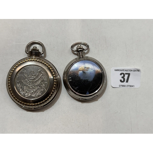 37 - TWO POCKET WATCHES