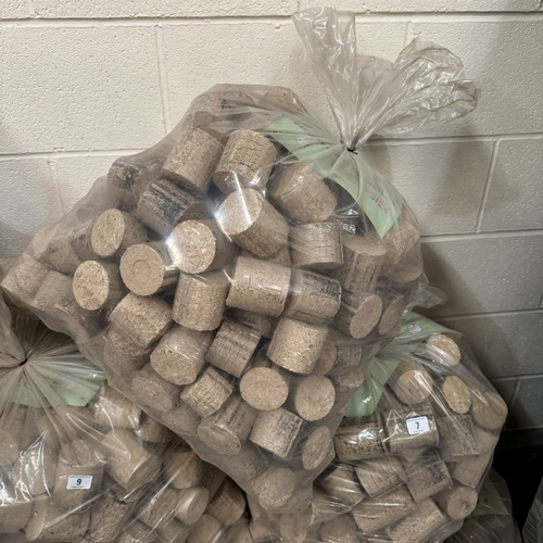 7 - 40KG BAG OF PREMIUM HARDWOOD BRIQUETTES