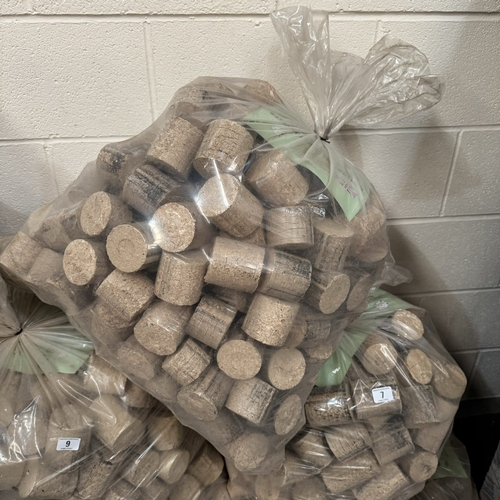 9 - 40KG BAG OF PREMIUM HARDWOOD BRIQUETTES