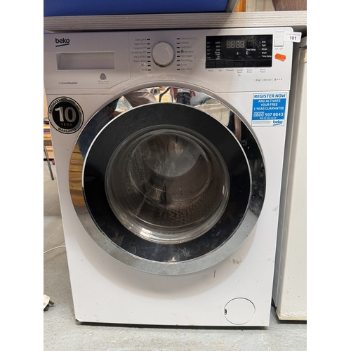 101 - BEKO 9KG WASHING MACHINE