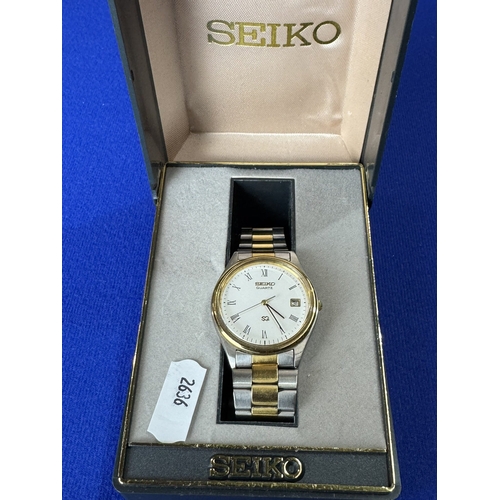 127 - GENTS SEIKO WATCH