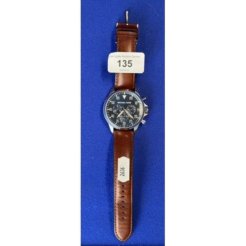 135 - MICHEAL KORS GENTS WATCH