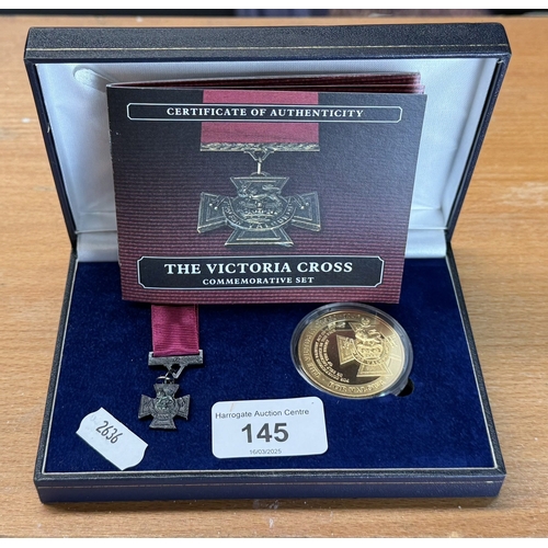 145 - THE VICTORIA CROSS COMMEMORATIVE SET