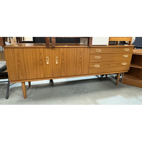 166 - 1970s TEAK LONG JOHN SIDEBOARD