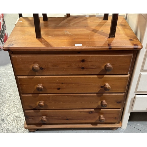 180 - PINE FOUR DRAWER CHEST