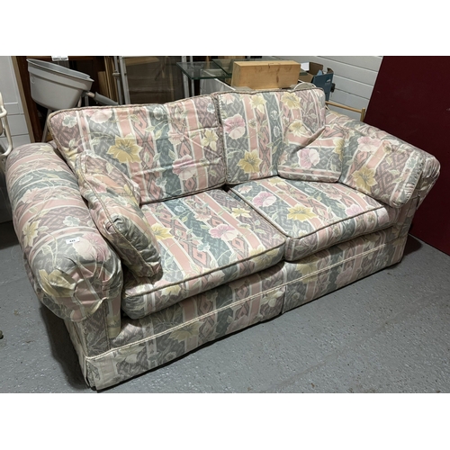 445 - TWO SEATER SOFA BED