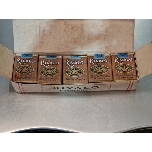 5 - VINTAGE PACK OF RIVALO CIGARETTES FROM PUERTO RICO
