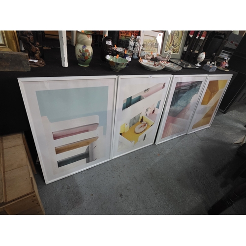 159 - FOUR LARGE FRAMED FINE ART PHOTOGRAPHIC PRINTS, 20” X 28”