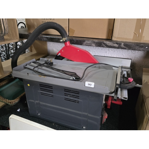 362 - PERFORMANCE POWER TABLE SAW, NLE I 500T, 1500W, 10”