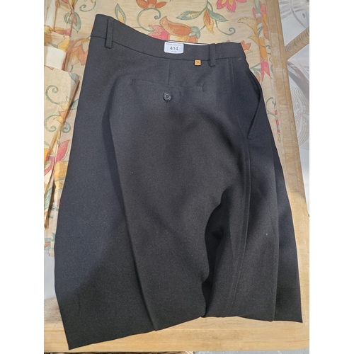 414 - PAIR OF GENTS FARAH DRESS TROUSERS, SIZE 44
