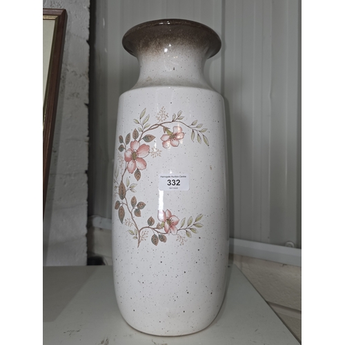 67 - GERMAN SCHEURICH KERAMIK VASE, 16” TALL
