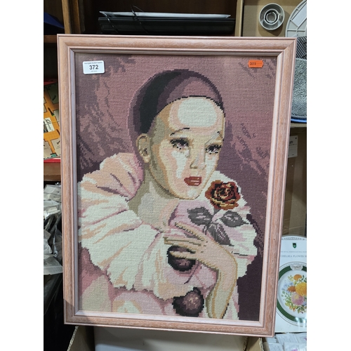 80 - MACHINE STITCHED PIERROT