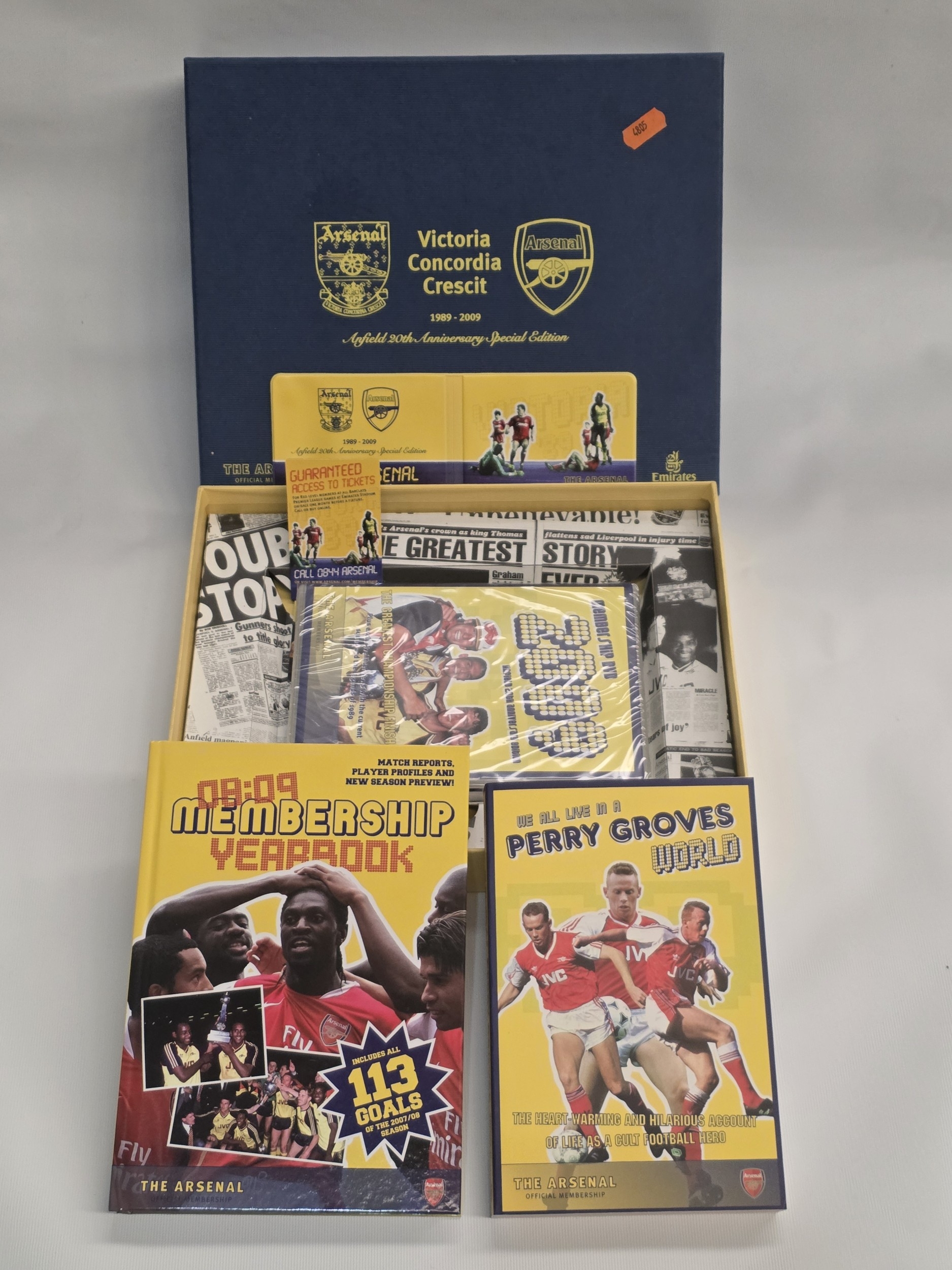 ARSENAL ANFIELD 20TH ANNIVERSARY SPECIAL EDITION SET