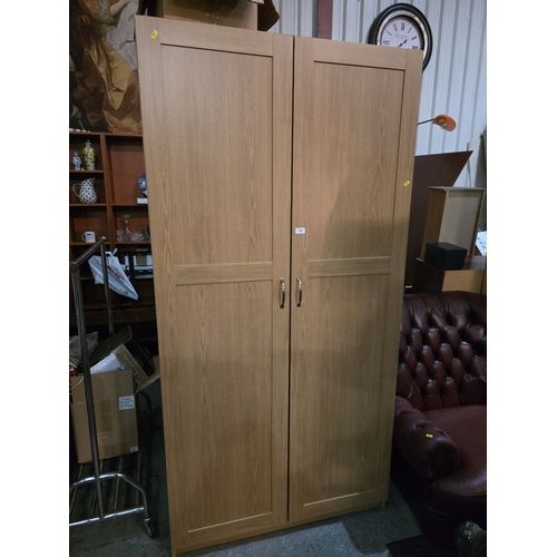 29 - CROWNDALE DORSET TWO DOOR WARDROBE