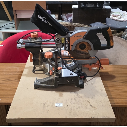 EVOLUTION RAGE 3.5 MULTI-MATERIAL SLIDING MITRE SAW