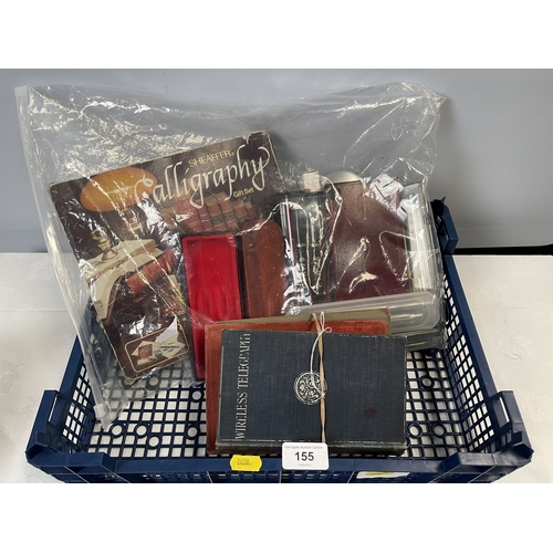 155 - MISCELLANEOUS ITEMS INCLUDING CALLIGRAPHY