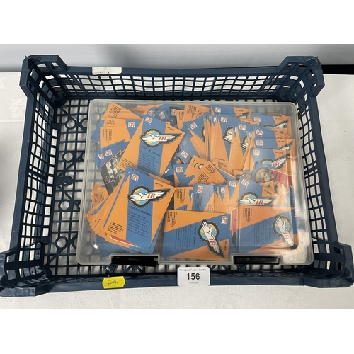 156 - COLLECTION OF VINTAGE THUNDERBIRDS TRADING CARDS