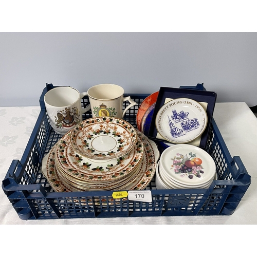 170 - SELECTION OF MISCELLANEOUS CROCKERY