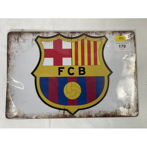 179 - FC BARCELONA METAL CLUB CREST