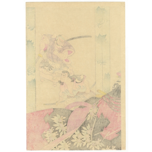 183 - Kiyochika Kobayashi, Beauty, Japanese woodblock print, Artist: Kiyochika Kobayashi (1847 - 1915)
Tit... 