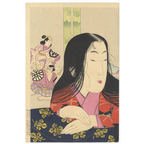 183 - Kiyochika Kobayashi, Beauty, Japanese woodblock print, Artist: Kiyochika Kobayashi (1847 - 1915)
Tit... 