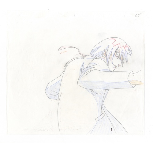 21 - Original Anime Cel with Sketch
Animation series: Street Fighter Alpha: The Animation (Street Fighter... 