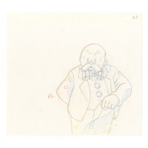 49 - Original Anime Cel with Sketch
Animation series: The Last Mystery of the 20th Century 
Character: Sh... 