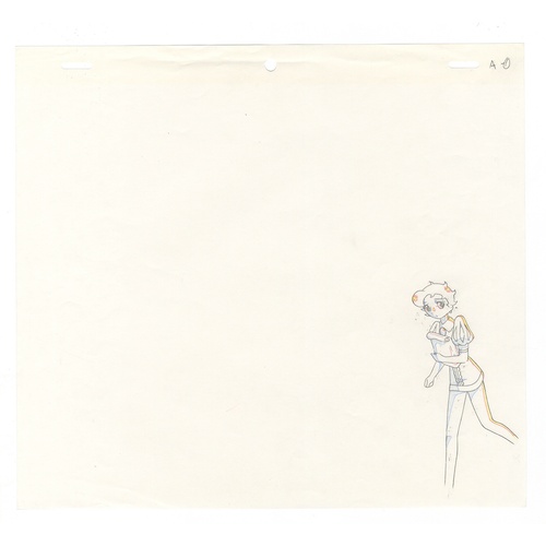 61 - Original Anime Cel with Sketch
Animation series: The Last Mystery of the 20th Century
Character: Sap... 