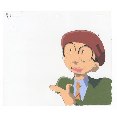 62 - Original Anime Cel with Sketch
Animation series: The Last Mystery of the 20th Century 
Character: Os... 