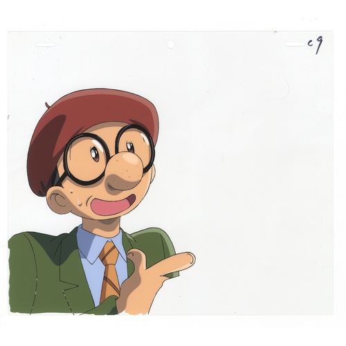 62 - Original Anime Cel with Sketch
Animation series: The Last Mystery of the 20th Century 
Character: Os... 