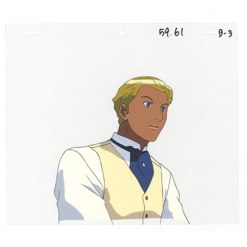 71 - Original Anime Cel with Sketch
Animation series: Turn A Gundam 
Character: Guin Sard Lineford 
Produ... 