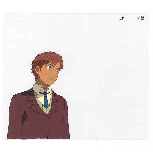 72 - Original Anime Cel with Sketch
Animation series: Turn A Gundam 
Character: Keith Laijie 
Production ... 