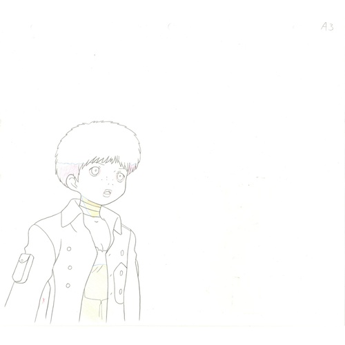 74 - Original Anime Cel with Sketch
Animation series: Turn A Gundam 
Character: Miashei Kune 
Production ... 