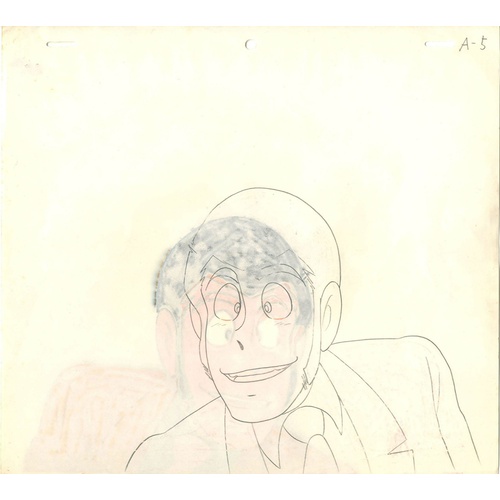 101 - Original Anime Cel with Sketch
Animation series: Lupin the Third (Lupin III)
Character: Arsène Lupin... 