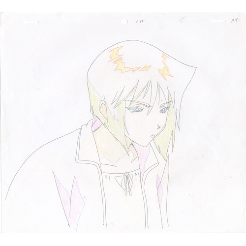 105 - Original Anime Cel with Sketch
Animation series: Cowboy Bebop 
Character: Faye Valentine 
Production... 