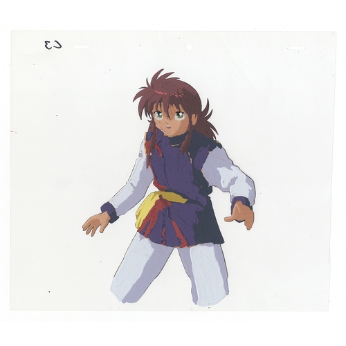 119 - Original Anime Cel with Sketch
Animation series: Yu Yu Hakusho (Yu degli spettri)
Character: Kurama ... 