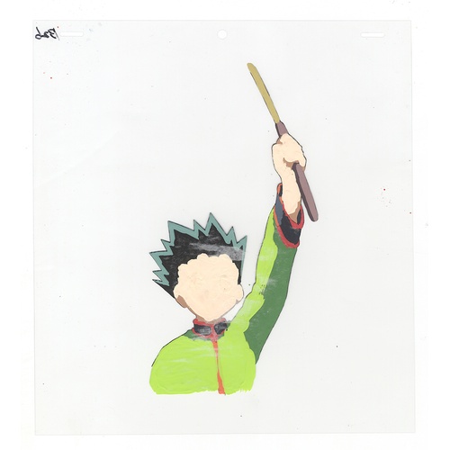 126 - Original Anime Cel with Sketch
Animation series: Hunter x Hunter (HUNTERxHUNTER)
Character: Gon Free... 