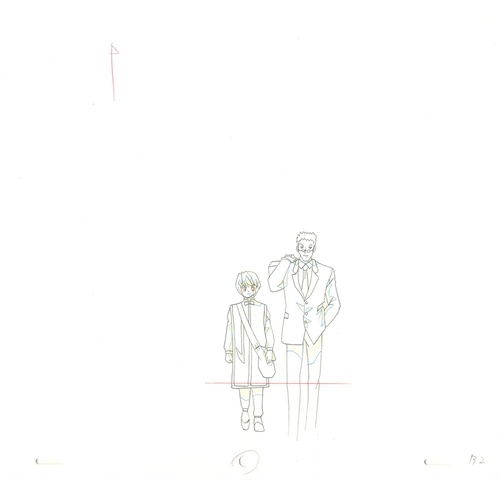 127 - Original Anime Cel with 2 Sketches
Animation series: Hunter x Hunter (HUNTERxHUNTER)
Character: Kura... 