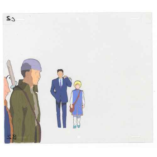 127 - Original Anime Cel with 2 Sketches
Animation series: Hunter x Hunter (HUNTERxHUNTER)
Character: Kura... 