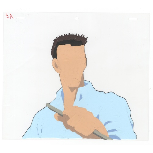 129 - Original Anime Cel with Sketch
Animation series: Hunter x Hunter (HUNTERxHUNTER)
Character: Leorio P... 