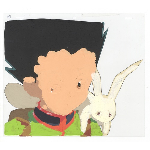 130 - Original Anime Cel with Sketch
Animation series: Hunter x Hunter (HUNTERxHUNTER)
Character: Gon Free... 