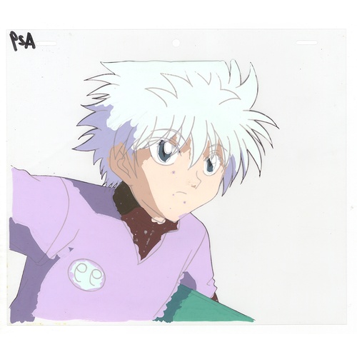 135 - Original Anime Cel with Sketch
Animation series: Hunter x Hunter (HUNTERxHUNTER)
Character: Killua Z... 