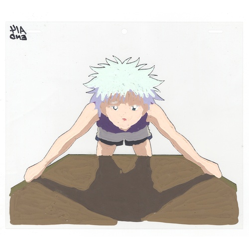 139 - Original Anime Cel with Sketch
Animation series: Hunter x Hunter (HUNTERxHUNTER)
Character: Killua Z... 