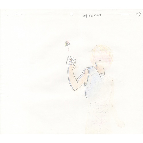 140 - Original Anime Cel with Sketch
Animation series: Hunter x Hunter (HUNTERxHUNTER)
Character: Kurapika... 