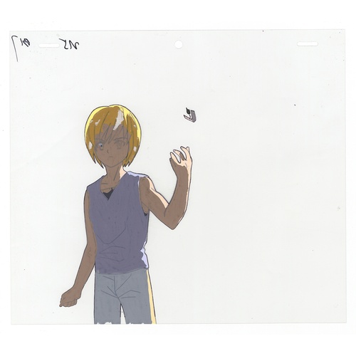 140 - Original Anime Cel with Sketch
Animation series: Hunter x Hunter (HUNTERxHUNTER)
Character: Kurapika... 